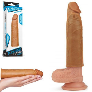 Nakładka na Penisa Pleasure X-Tender +2,5cm dłuższy