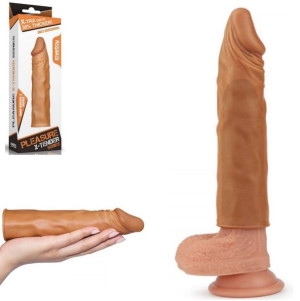 Nakładka na Penisa Pleasure X-Tender +5cm dłuższy