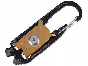 Brelok Przeżycia Multitool Karabińczyk Survival
