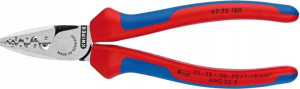 Szczypce do zagniatania tulejek kablow180mm KNIPEX