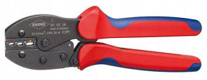 Szczypce dźwigniowe do zagniatania KNIPEX