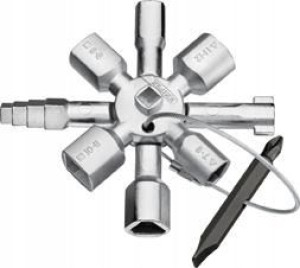 Klucz do szaf sterowniczych TwinKey TwinKey KNIPEX