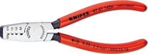 Szczypce do zagniatania tulejek kablowych KNIPEX