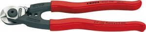 Nożyce do lin stalowych 190mm, KNIPEX