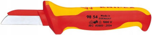 Noz do kabli VDE 180mm z ostrzem 50mm KNIPEX