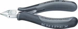 Szczypce tnące boczne małym skosem 115mm KNIPEX