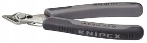 Szczypce tnące boczne ESD V2A 125mm KNIPEX
