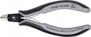 Szczypce tnące precyzyjne 7902 ESD 125mm KNIPEX