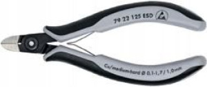 Szczypce tnące boczne precyzyjne ESD 125mm KNIPEX