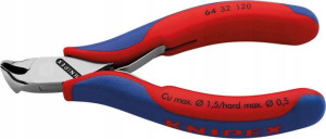 Szczypce tnące czołowe kątowe 120mm KNIPEX