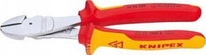 Szczypce tnące boczne VDE 200mm KNIPEX