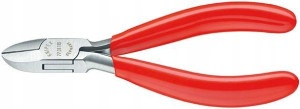 Szczypce tnące boczne polerowane 130mm KNIPEX