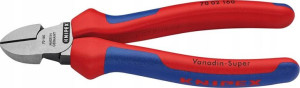 Szczypce tnące boczne polerowane 125mm KNIPEX