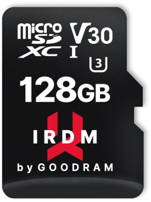 GOODRAM IRDM 128GB microSD UHS-I U3 adapter