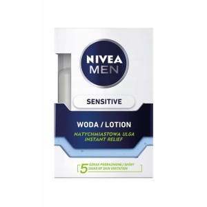  NIVEA MEN Sensitive łagodząca Woda po goleniu