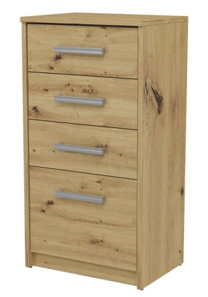 Komoda Z 4 Szufladami Do Salonu Otis 4s Dąb Artisan
