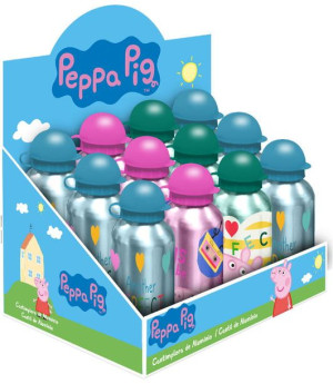 Bidon aluminiowy 500ml Świnka Peppa PP17040 Kids Euroswan różne wzory