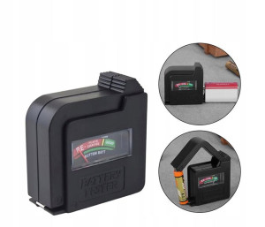 Tester baterii i akumulatorków 1,5V 9V