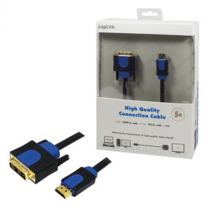 Kabel LogiLink DVI 5.0m
