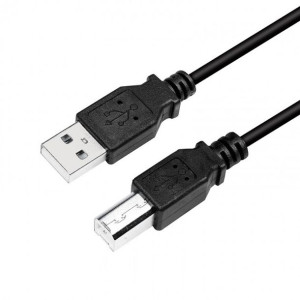 Kabel LogiLink USB-B 2m czarny