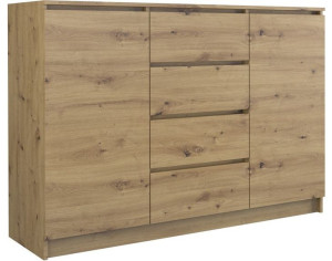 Komoda 2d4s - Dąb Artisan