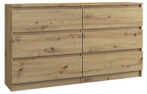 Komoda Malwa M6 140 - Dąb Artisan