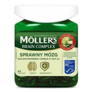 MOLLER'S Sprawny mózg 60 tabletek