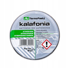 Kalafonia aktywna do lutowania