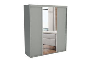 Szafa przesuwna z lustrem 240 cm Green 12 na wymiar