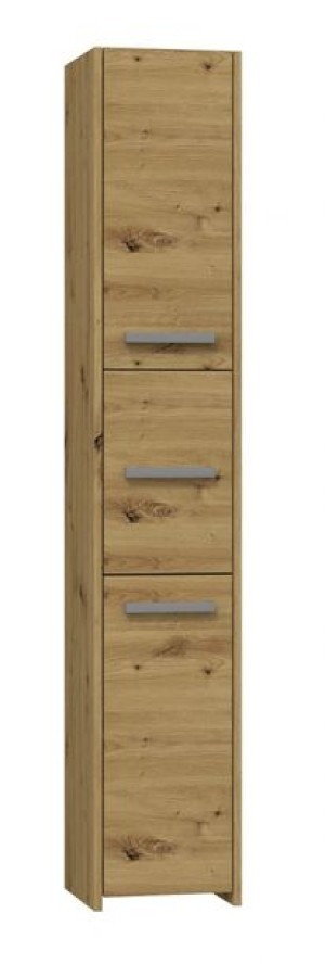 Szafka Łazienkowa Regał Słupek 30cm Dąb Artisan