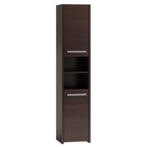 Szafka Łazienkowa Regał Słupek 40cm 6 Półek Wenge