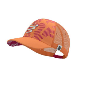 COMPRESSPORT Czapka lifestyle TRUCKER CAP pomarańczowa