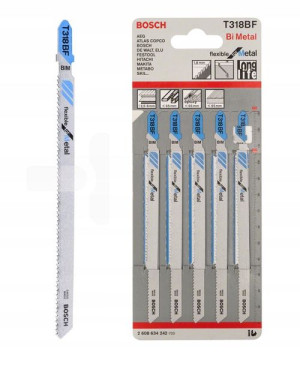 Bosch Pro Brzeszczoty Do Wyrzynarki T318bf 5szt.