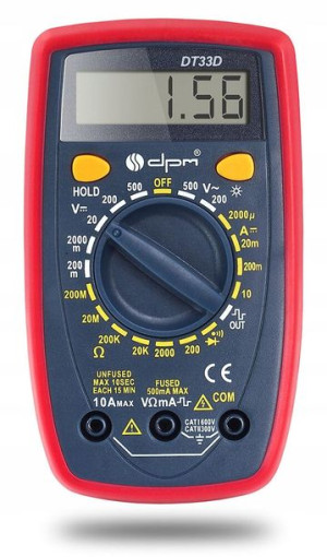 Miernik multimetr DPM DT33D