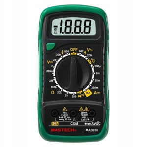 Miernik Multimetr Mastech Mas838 Temperatura