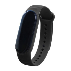 Silikonowa Opaska Leather TPU do Xiaomi Mi Band 5 / Mi Band 6 / Mi Band 7 c