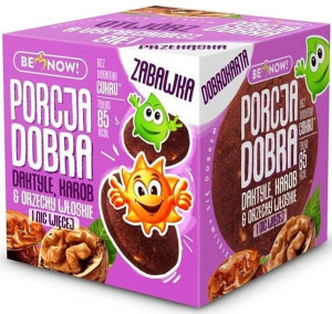 Kostka z niespodzianką - krążek Daktyle Karob Orzechy Włoskie Bez Cukru - P