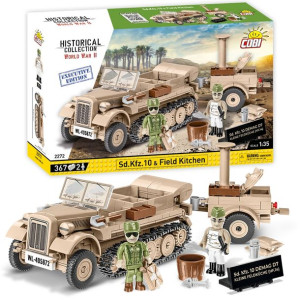 Klocki Cobi 2272 Sd.Kfz 10 Demag D7 + kuchnia HF14