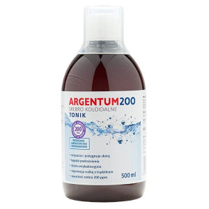 Srebro Koloidalne 200ppm - Argentum200 (500ml)