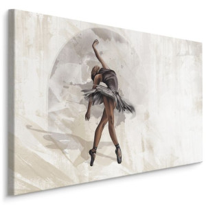 Obraz Na Płótnie BALERINA Beton Abstrakcja Balet Sztuka Taniec 90x60
