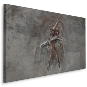 Obraz Ścienny BALERINA Taniec Balet Beton Abstrakcja Sztuka 90x60