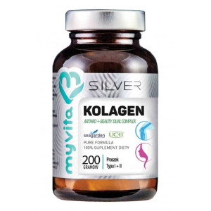 Kolagen w proszku ( 200g.) Typ I i II  Kolagen naturalny Dual ARTHRO+BEAUTY