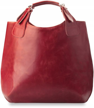 Torebka DUŻA Torba Pojemna XL SHOPPER SKÓRA ZARKA