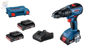Bosch wiertarko-wkrętarka aku. udar GSB 18V50 3*2.0AH +LCASE, 6019H5121