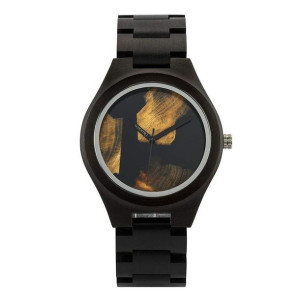 Zegarek drewniany Niwatch EPOXY - HEBAN na bransolecie
