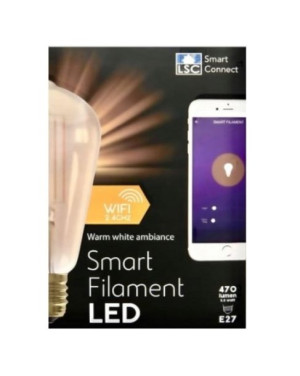 Żarówka Led Filament E27 470lm 5,5watt Wifi 2,4ghz