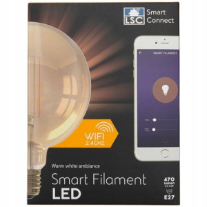 SMART ŻARÓWKA żarnikowa filament 470lm 5,5W E27 M