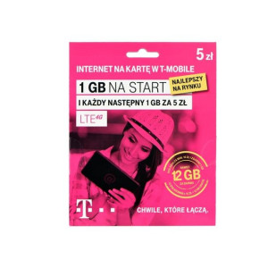 Karta Startowa @ T-mobile 5 Internet