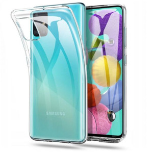 Futerał Back Case Ultra Slim 0,3mm Do Samsung Galaxy A71 Transparent