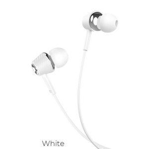Hoco Zestaw Słuchawkowy / Słuchawki Dokanałowe Graceful M70 White